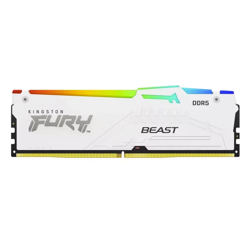 Kingston FURY White RGB 32GB(2 - 64Gb Ddr5 6000Mhz Cl30 2X32Gb Desktop のレビューと価格